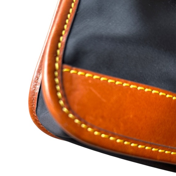 Dooney & Bourke Wayfarer Double Pocket Navy Shoulder bag with Adjustable Strap - Picture 7 of 10